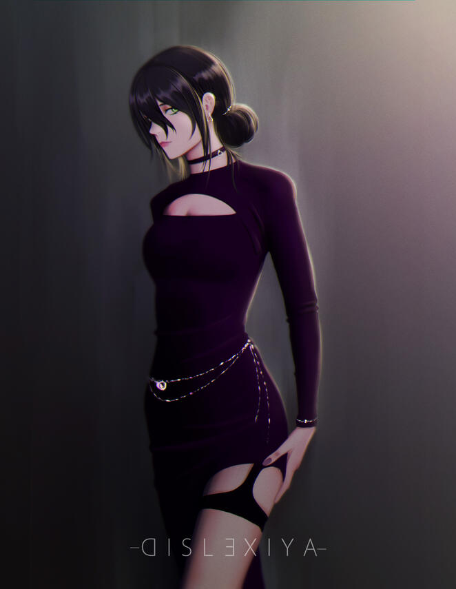 Chainsaw man manga fanart