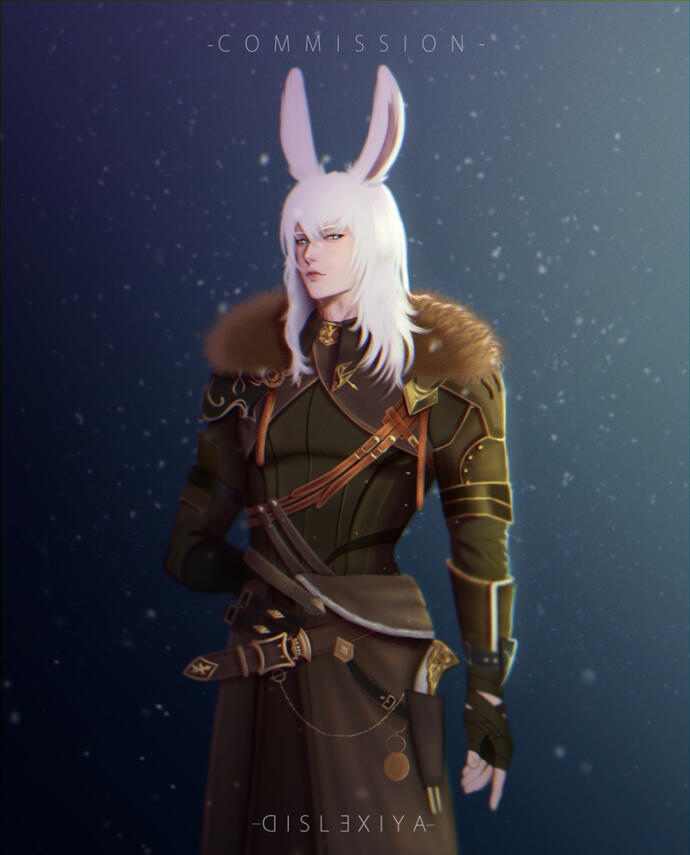 FFXIV Viera commission